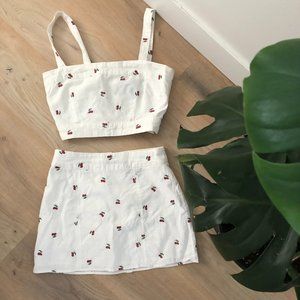 Forever 21 Cherry Co-ord Set